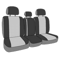 thumbnail image 3 of CalTrend Center 40/20/40 Split Bench DuraPlus Seat Covers for 2003-2006 Ford Expedition - FD236-08DA Light Grey Insert and Trim, 3 of 3