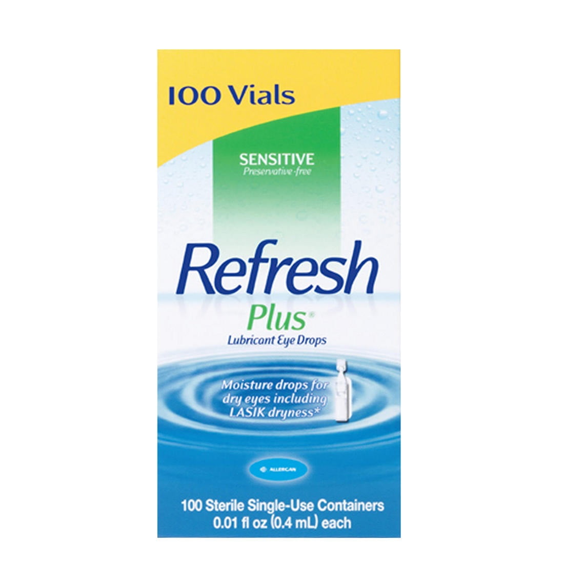 Refresh Plus Eye Drops, 100 ct./0.01 fl. oz