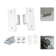 thumbnail image 1 of Two Dust Cover Fix Repair Brackets Hinge For SL-Q2 Q3 3200 Q200 Others Turntable, 1 of 12