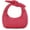 Rose Red, variant on Knotted Straw Clutch Purses for Women, Summer Beach Bag, Dumpling Evening Clutch Handbags for Formal Party Wedding