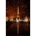 thumbnail image 2 of GreenDecor 5x7ft Lights up the Night Paris Eiffel Tower Photography Backdrop Background, 2 of 4
