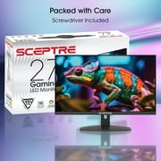 Sceptre 27-Inch Full HD 100Hz Edgeless LED Gaming Monitor with AMD FreeSync, Built-In Speakers, and Anti-Flicker Technology (Black)