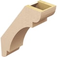 thumbnail image 5 of Ekena Millwork 5"W x 14"D x 18"H Olympic Rough Cedar Woodgrain TimberThane Knee Brace, Primed, 5 of 6