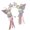 Purple, variant on Aellinatey Elegant Pearls Butterfly Princess Headpieces Pageant Prom Party Shows