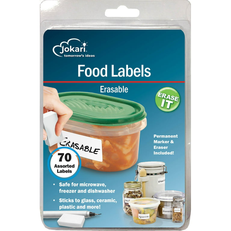 Jokari Erasable Food Label (Set of 3)