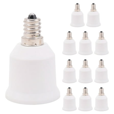 12 * E12 to E26 Adapter-White