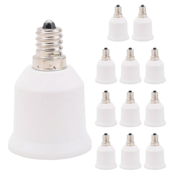 12 * E12 to E26 Adapter-White