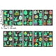 thumbnail image 3 of Set de 10 hojas de tatuajes adhesivos de Pascua para niños. Estilos con purpurina para manos, cuerpo y cara. Decoraciones temporales de conejitos de Pascua para niños y niñas., 3 of 7
