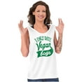 thumbnail image 5 of Date Vegan Boy Vegetarian Healthy Tank Top Tee Shirt Women Brisco Brands M, 5 of 5