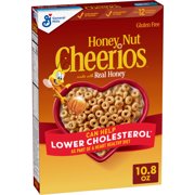 Honey Nut Cheerios Heart Healthy Gluten Free Breakfast Cereal, 10.8oz