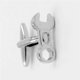 thumbnail image 4 of Modeling Metal Cufflinks Diy Tool Utility Tool Kit Ornament Wrench Tool Cufflinks Set, 4 of 5
