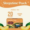 thumbnail image 2 of Celestial Seasonings Sleepytime Peach Caffeine-Free Herbal Tea Bags (20 Count), 2 of 7