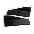 thumbnail image 4 of 2pcs 35cm Skirt Spoiler Rear Lip Extension Rocker Splitters Winglet Wings Black, 4 of 9