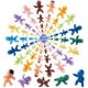 thumbnail image 1 of JUXINGDAZYF Mini Plastic Babies, 100 Pieces King Cake Baby Mini Plastic Babies Doll for Baby Shower Party Favors Ice Cube Game Party Decorations 10 Colors Plastic Dolls, 1 of 5