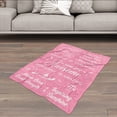 thumbnail image 4 of Get Well Soon Gifts for Women, Inspirational Gifts for Women, Warm Hugs Pink Blanket Gifts for Women Friend Mom Wife Daughter Sister Colleague(Throw Blankets ), 4 of 6