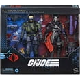 thumbnail image 1 of G.I. Joe Classifié Figurine Articulée de 6 Pouces, Ensemble de 2 - Commandant du Corps d'Acier vs Garde Crépusculaire No 141, 1 of 2