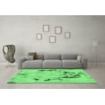 thumbnail image 3 of Ahgly Company Indoor Rectangle Persian Emerald Green Bohemian Area Rugs, 8' x 12', 3 of 4