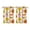 Fruit -1, variant on Vintage Pink Bow Tier Kitchen Curtains for Bathroom Living Rod Pocket Window Drapes 28"x39" 2 Panels Window Treatment Tiers