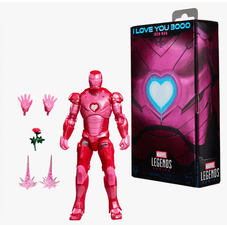 Disney Parks Marvel Legends I Love You 3000 Iron Man Action Figure Toy New Box