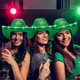 thumbnail image 5 of Sombrero iluminado con lentejuelas para el Día de San Patricio, disfraz de duende, accesorios para fiestas, sombrero verde, tréboles irlandeses, accesorios festivos., 5 of 7