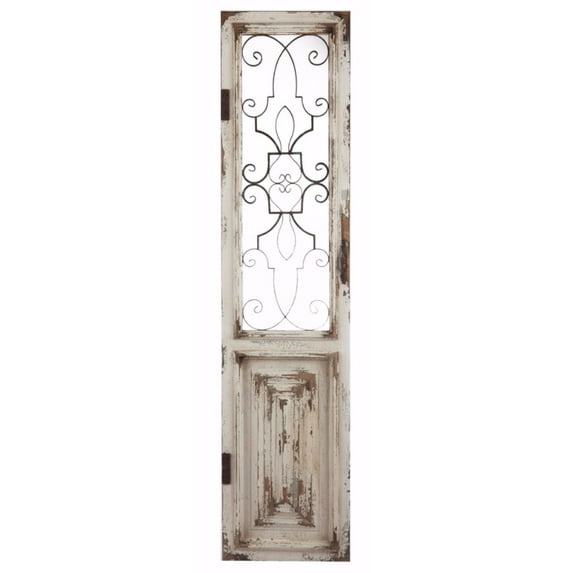 Artfully Distressed Chalet Decorative Door