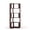 Dark Red, variant on L‑Shaped Corner Bookshelf – 6 Tier Wooden Bookcase, Anti‑Tipping Device, Space‑Saving Storage Rack for Living Room Bedroom Office, Dark Brown