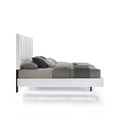 thumbnail image 3 of New Classic Furniture Europa Wood King Bed, White, 3 of 9