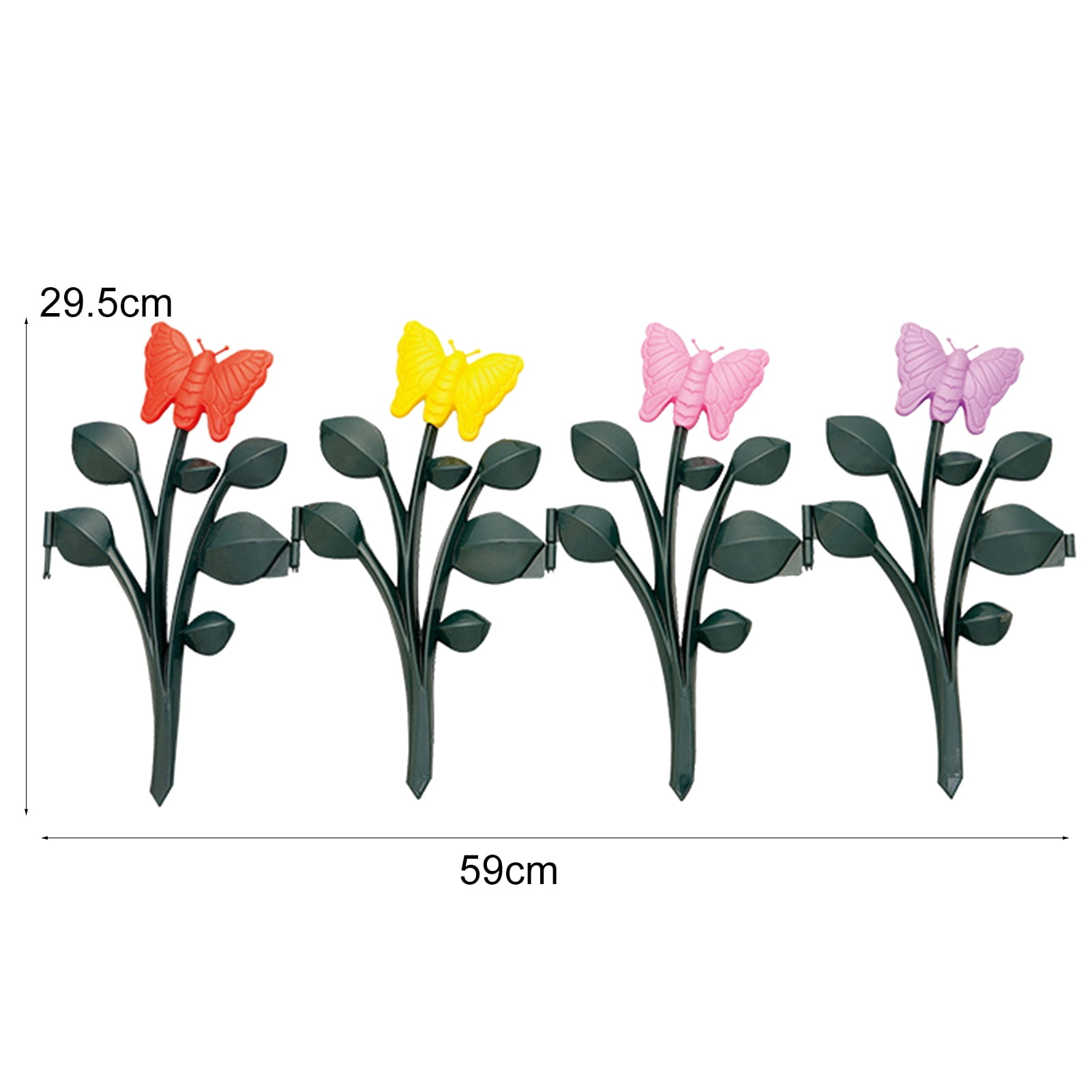 AYYUFE Decorative Garden Fence Reusable Plastic Waterproof Fencing Border Panel for Outdoor