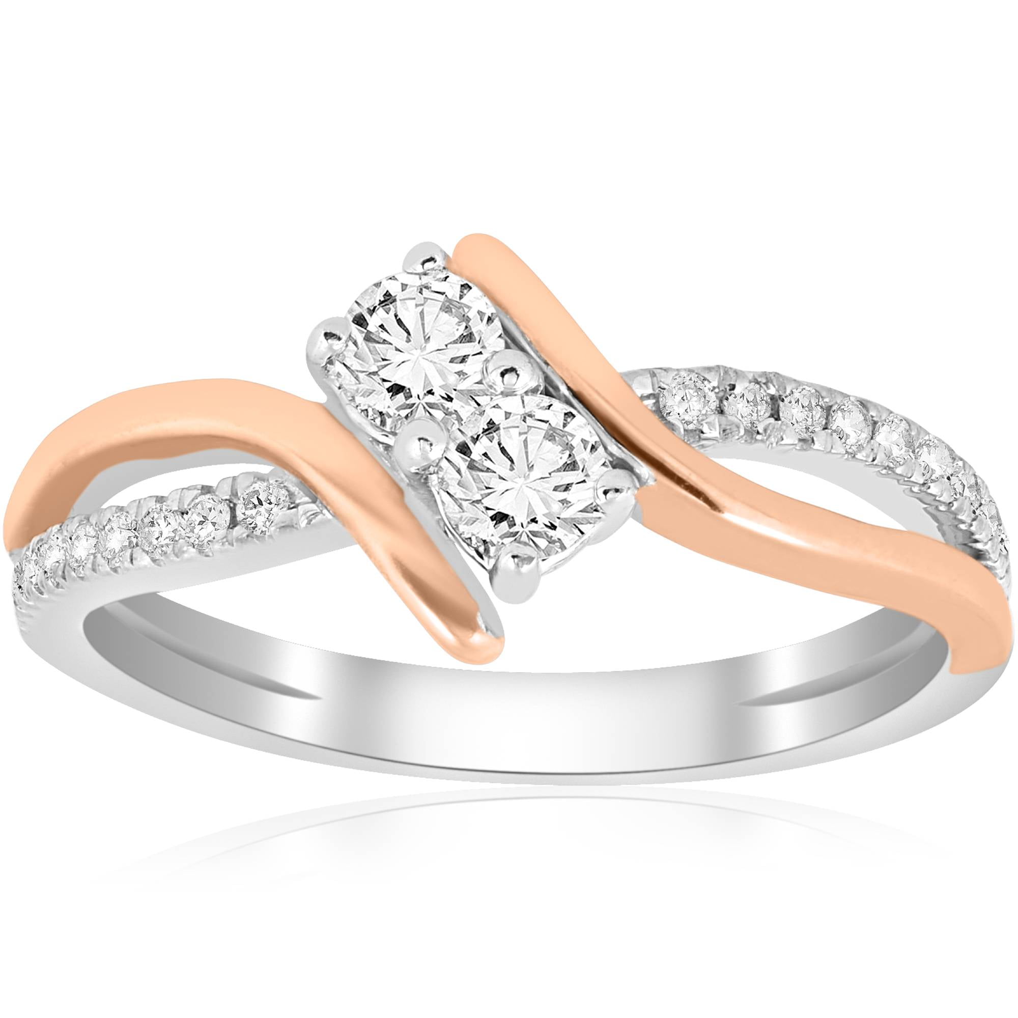 Forever us two stone diamond ring best sale