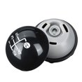 thumbnail image 3 of 5 Speed Black Gear Shift Knob Kit For Fiat 500 500c 2012 2013 #55344048, 3 of 10