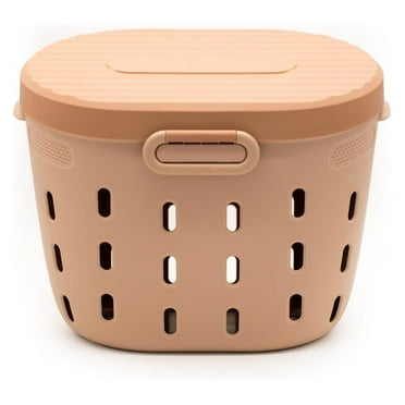 In-Ground Worm Composter Outdoor Farm Compost Bin 7 Gallons BPA- Composting System for Raised Garden Beds, Tawny Brown Single