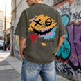 thumbnail image 5 of CONZONE Mens Vintage T-Shirts Short Sleeve Distressed T Shirts for Men Crew Neck Graphic Y2K Streetwear Tee Tops, 5 of 8