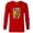 New Red, variant on Marvel Avengers Comics 7th Birthday - Long Sleeve T-Shirt for Men - Customized-Royal