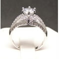 thumbnail image 3 of Babs Solitaire Engagement Ring Cubic Zirconia Women Wedding Ginger Lyne Collection, 3 of 6