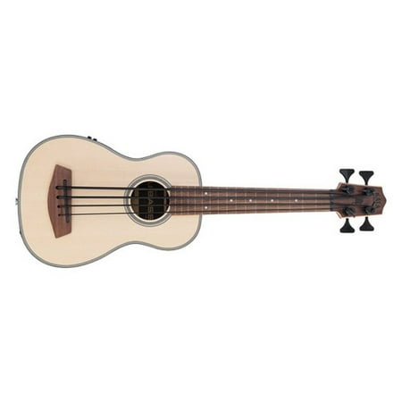 Kala Fretless Solid Spruce Mahogany Ubass Acoustic-Electric Ukulele Bass