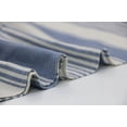 thumbnail image 6 of sicmoss Women's Blue Vertical Striped High Waist Maxi Skirt Cotton Long with Pockets, 6 of 7