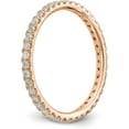 thumbnail image 4 of 14K Rose Gold Lab Grown Diamond VS/SI GH, Eternity Band - Ring Size 5.5, 4 of 8