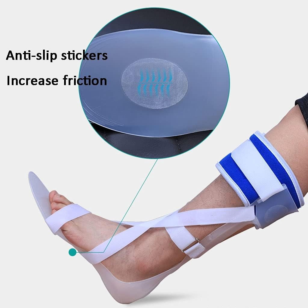 Lightweight Foot Lift & Ankle Support Orthosis, Ergonomic Figure-8 Strap Brace for Improved Walking Form and Balance, Soft & Breathable Design