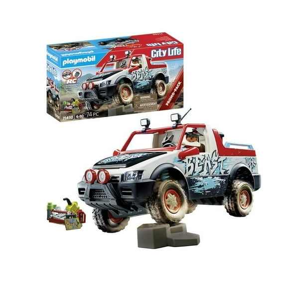 Set de Juego Playmobil Coche de Rally 74 Piezas