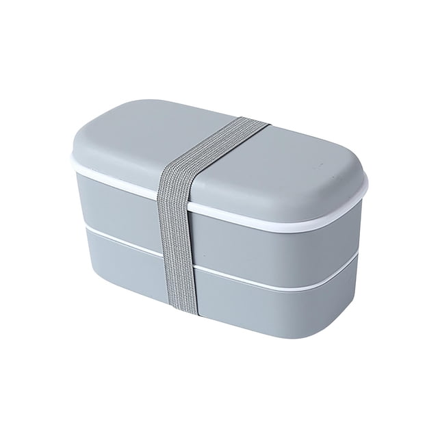 Double Compartment Kids Lunch Box - Leak-Proof Microwave & Fridge Safe Food Container for School, Work & Outdoors