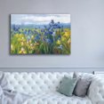 thumbnail image 5 of Epic Graffiti 'Blue And Yellow Flower Field' by Carol Rowan, Giclee Canvas Wall Art, 60"x40", 5 of 8