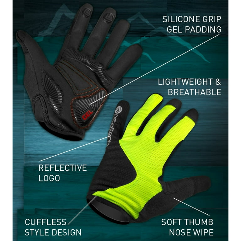 Aero Tech Enduro MTB Glove Lightweight Full Finger Glove with