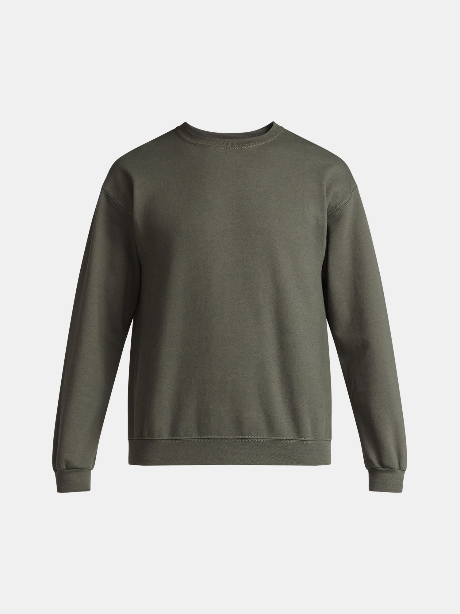 Athletic Works Men's and Big & Tall Men's Fleece Crewneck Sweatshirt, Sizes XS-5XLT