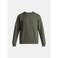 thumbnail image 5 of Athletic Works Men's and Big & Tall Men's Fleece Crewneck Sweatshirt, Sizes XS-5XLT, 5 of 6