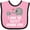 Pink and Black, variant on Inktastic Best Granna Ever Grandchild Boys or Girls Baby Bib
