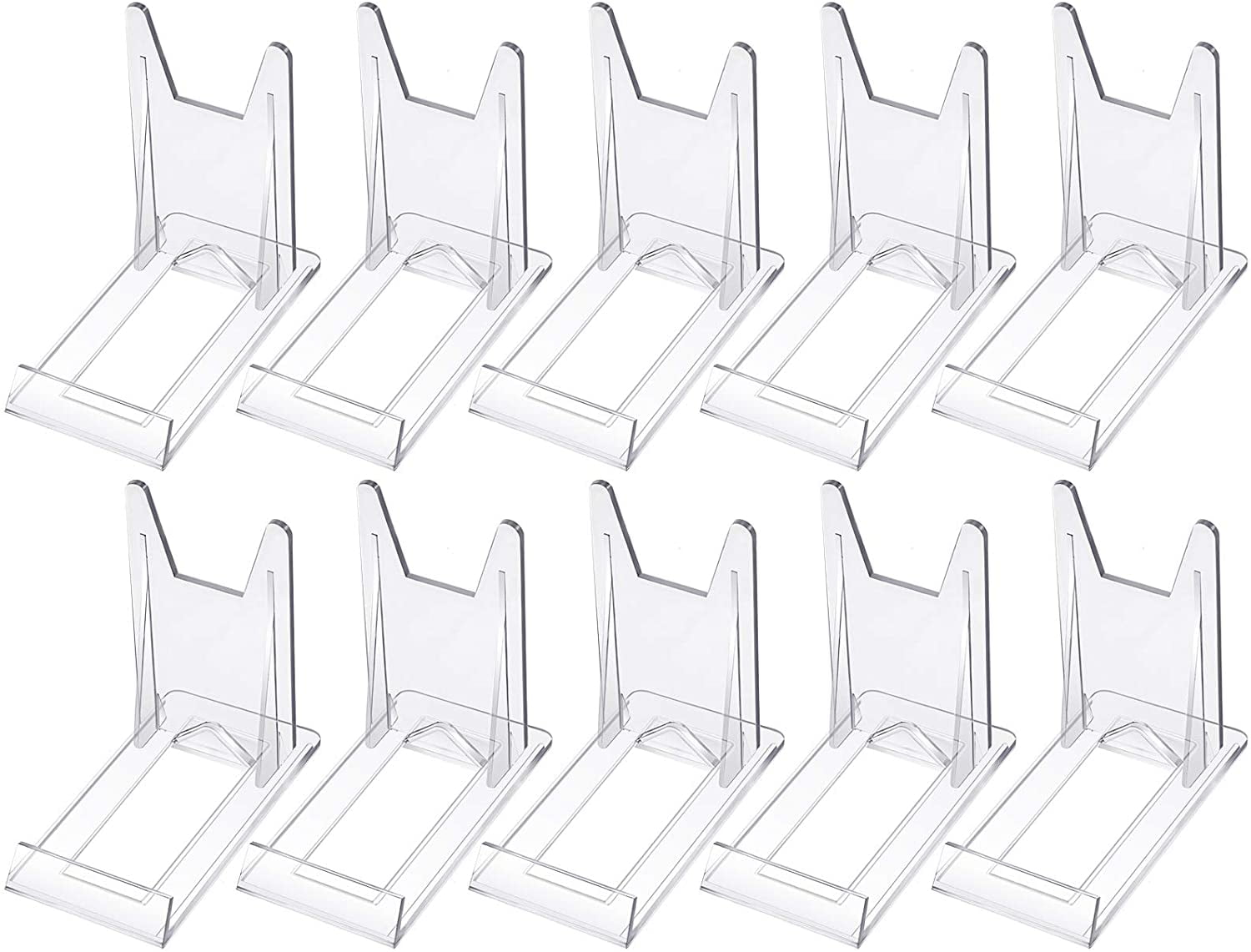 Plate Stands for Display Plate Holder Plastic Display Stand + Acrylic