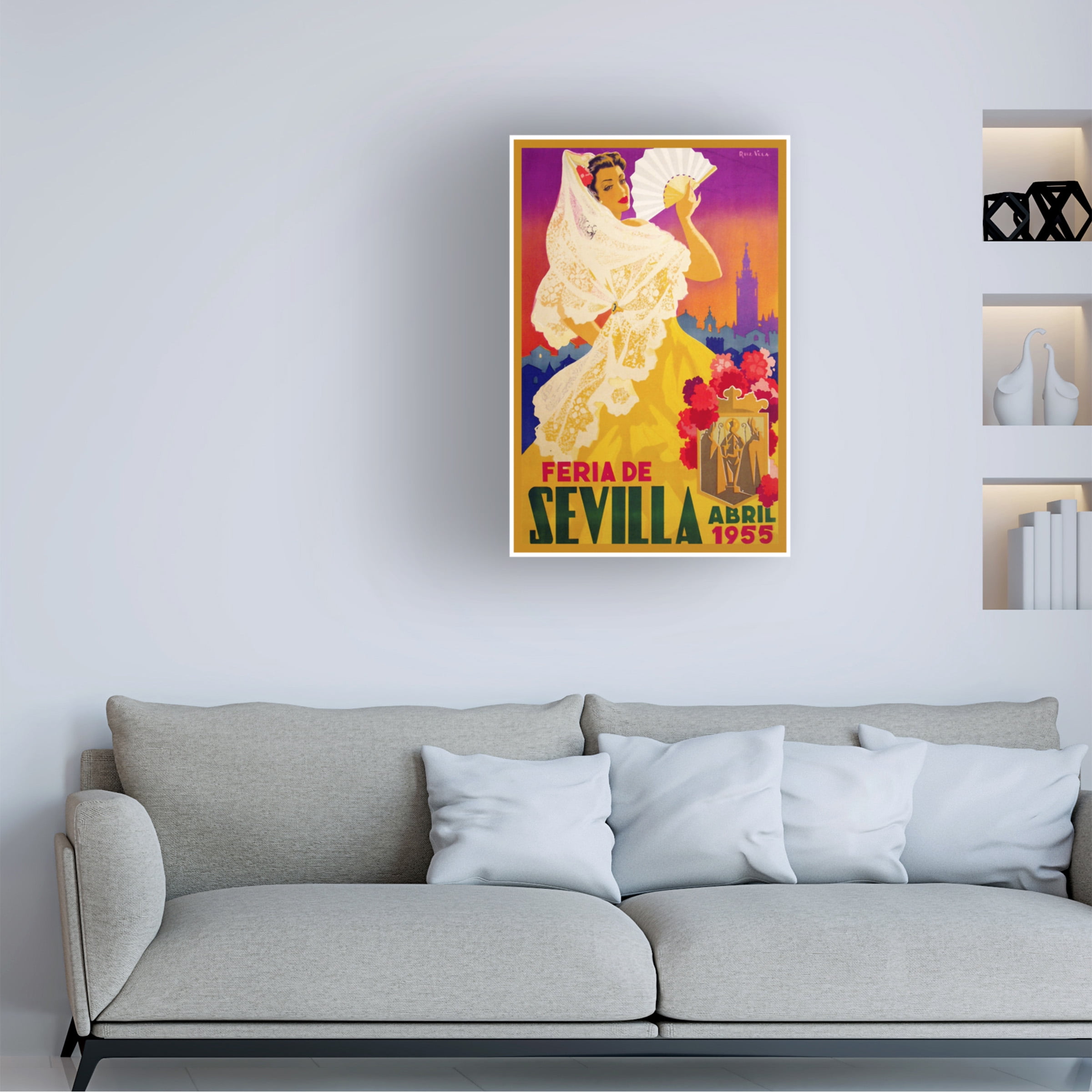 Trademark Fine Art 'Travel 251' Canvas Art by Vintage Lavoie