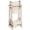 Satin Gold, variant on Aldabella Satin Gold Towel Bar Rack Floor Stand | Scrolls | Classic Traditional Display Storage