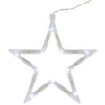 thumbnail image 4 of Northlight LED Stars Christmas Icicle Lights - Pure White - 8.25' Clear Wire - 12ct, 4 of 6