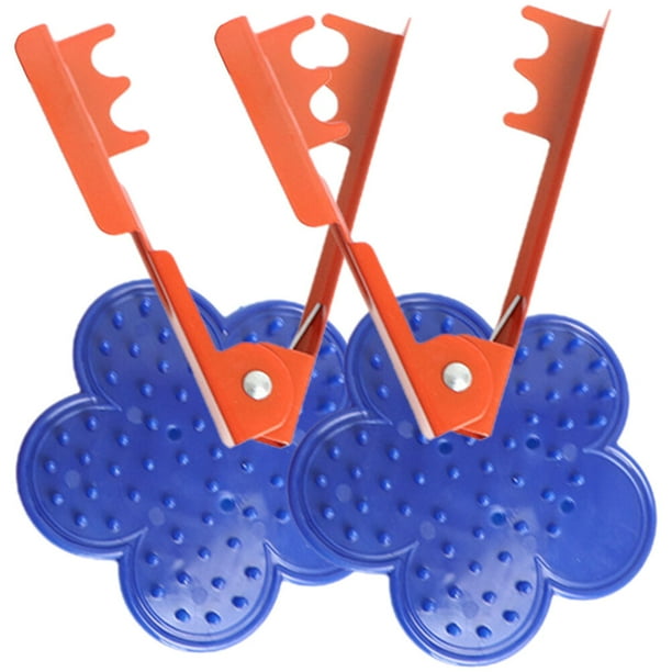 KAKOWELY 4 piezas de desbrozadora de hojas de espinas para rosas, herramienta para quitar rebabas y cortar hojas de tallo.